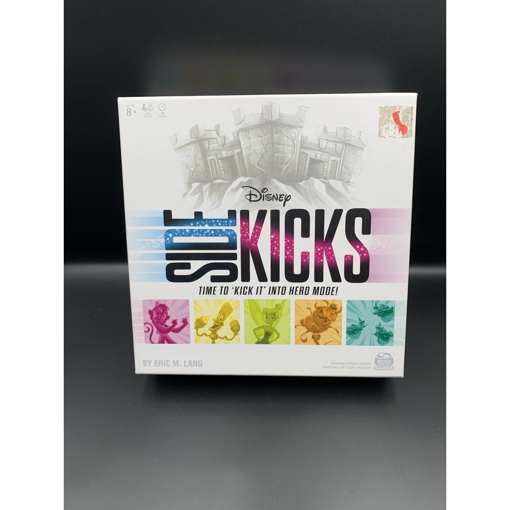 Walt Disney Game Sidekicks Cooperative Strategy Custom Sculpted Figurines.